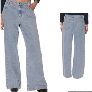 Walter Baker Elena High-Rise Wide Leg Denim Jeans NEW Size 8
